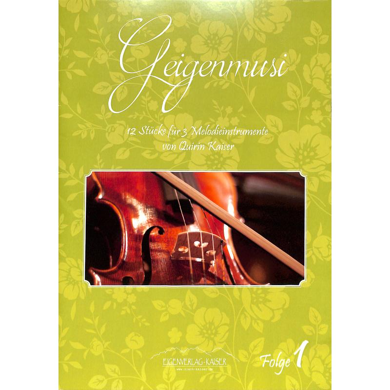 Titelbild für BOGNER -EK004-GM - Geigenmusi 1