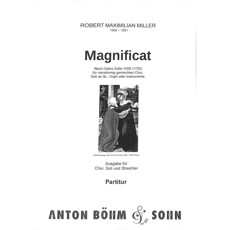 Titelbild für BOEHM 12881A-01 - Magnificat nach Gallus Zeiler