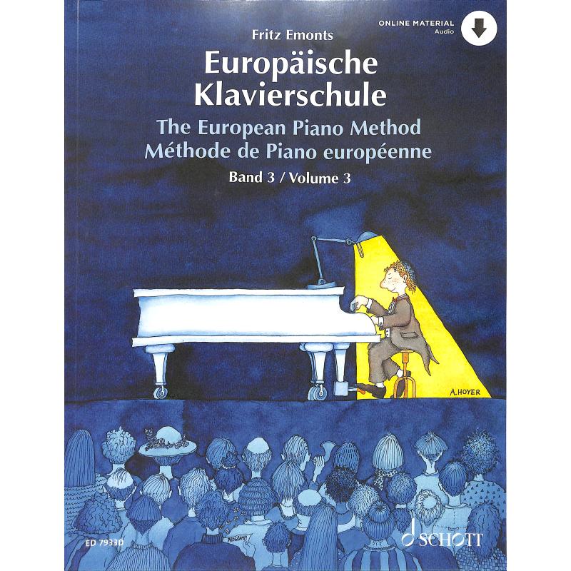Titelbild für ED 7933D - Europäische Klavierschule 3