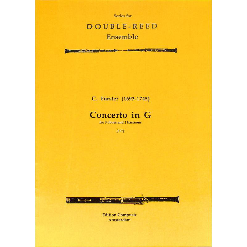 Titelbild für COMP 507 - Konzert G-Dur
