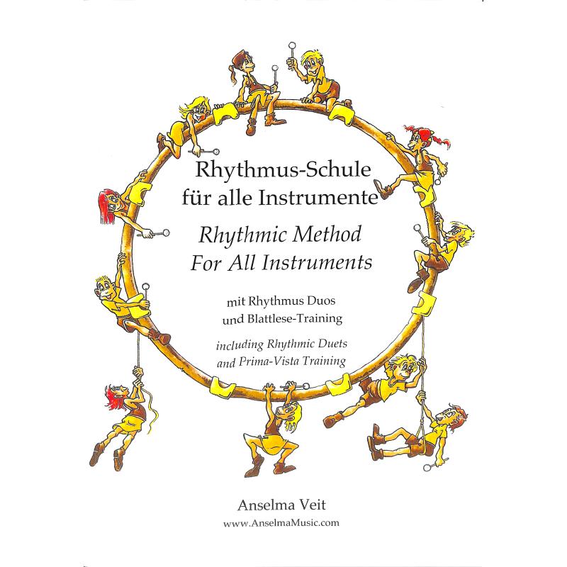 Titelbild für ANSELMA 803 - Rhythmus Schule für alle Instrumente