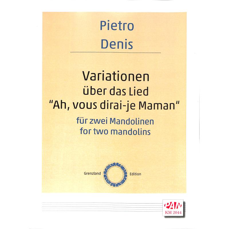 Titelbild für PAN -KM2044 - Variationen über das Lied A vous dirai je Maman