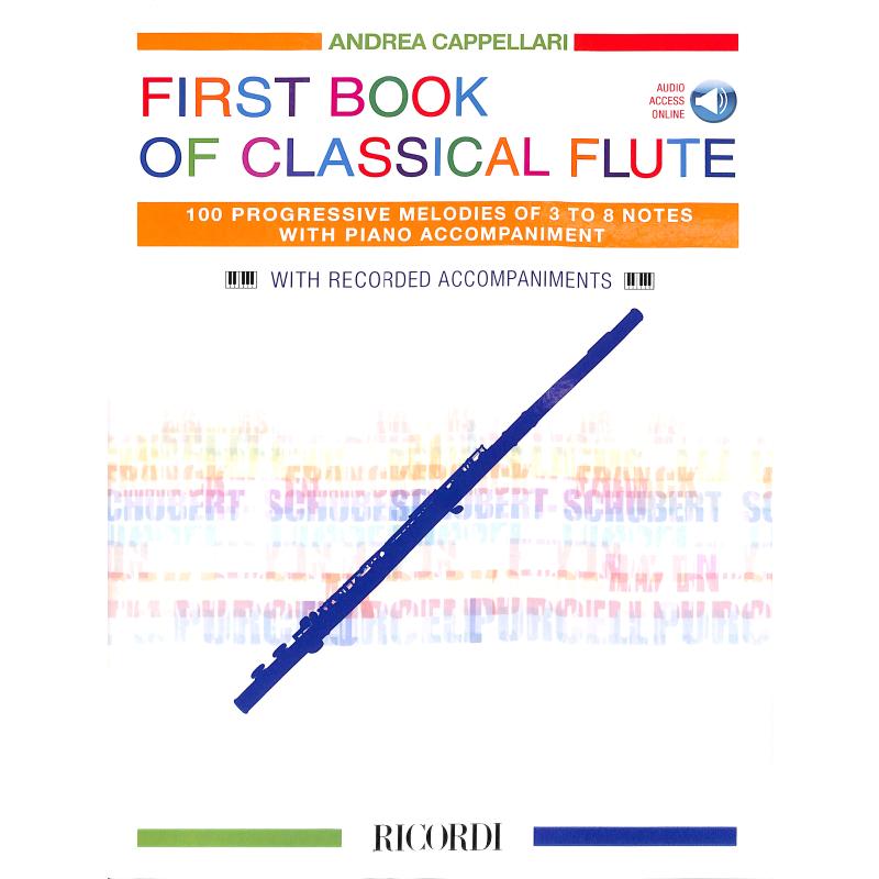 Titelbild für HL 50602022 - First book of classical flute