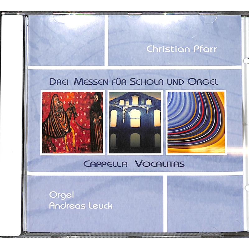 Titelbild für ARE 7018 - 3 Messen für Schola und Orgel