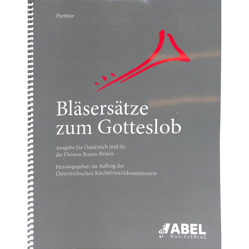 Titelbild für ABEL 210031 - Bläsersätze zum Gotteslob - Österreich Bozen Brixen