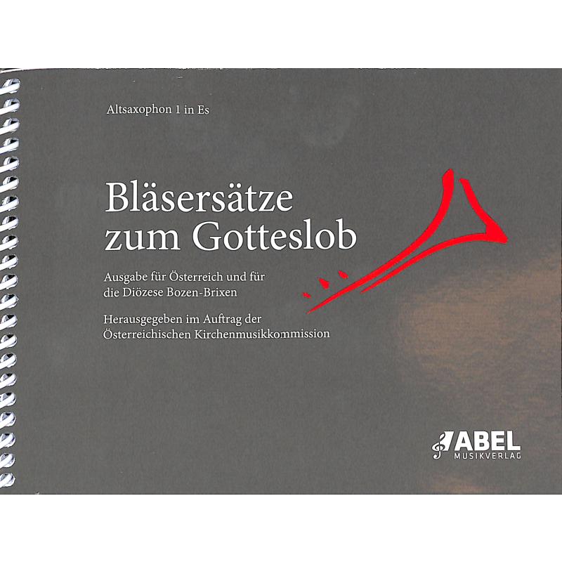 Titelbild für ABEL 212756 - Bläsersätze zum Gotteslob - Österreich Bozen Brixen