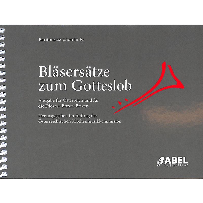 Titelbild für ABEL 212759 - Bläsersätze zum Gotteslob - Österreich Bozen Brixen
