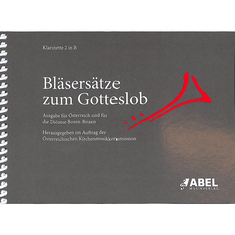 Titelbild für ABEL 212753 - Bläsersätze zum Gotteslob - Österreich Bozen Brixen