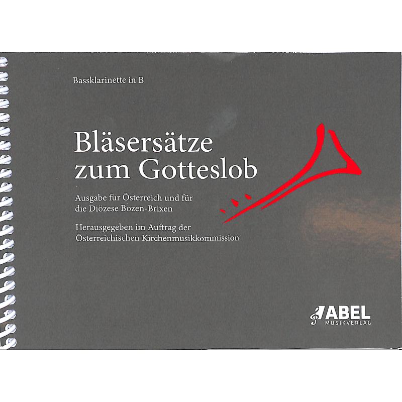 Titelbild für ABEL 212755 - Bläsersätze zum Gotteslob - Österreich Bozen Brixen