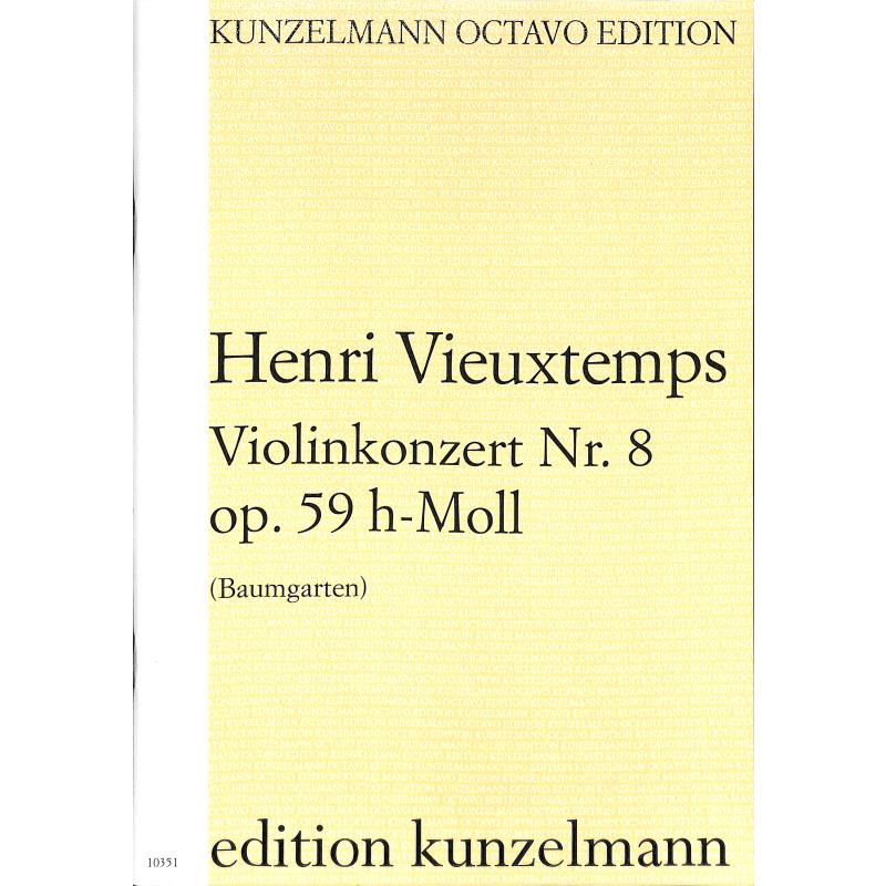 Titelbild für OCT 10351 - Violinkonzert 8