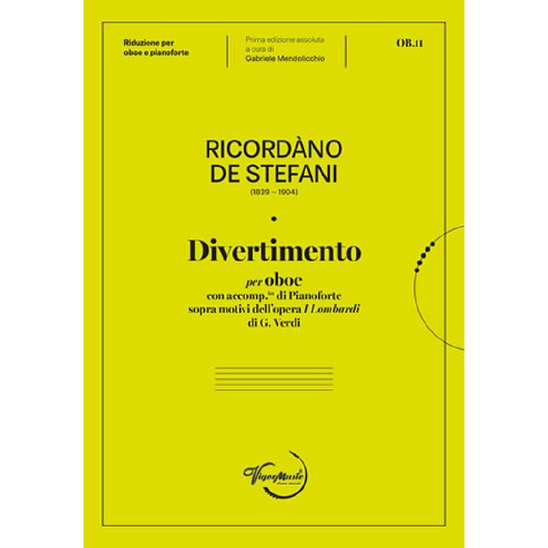 Titelbild für VIGOR -V531M - Divertimento su I Lombardi di Verdi