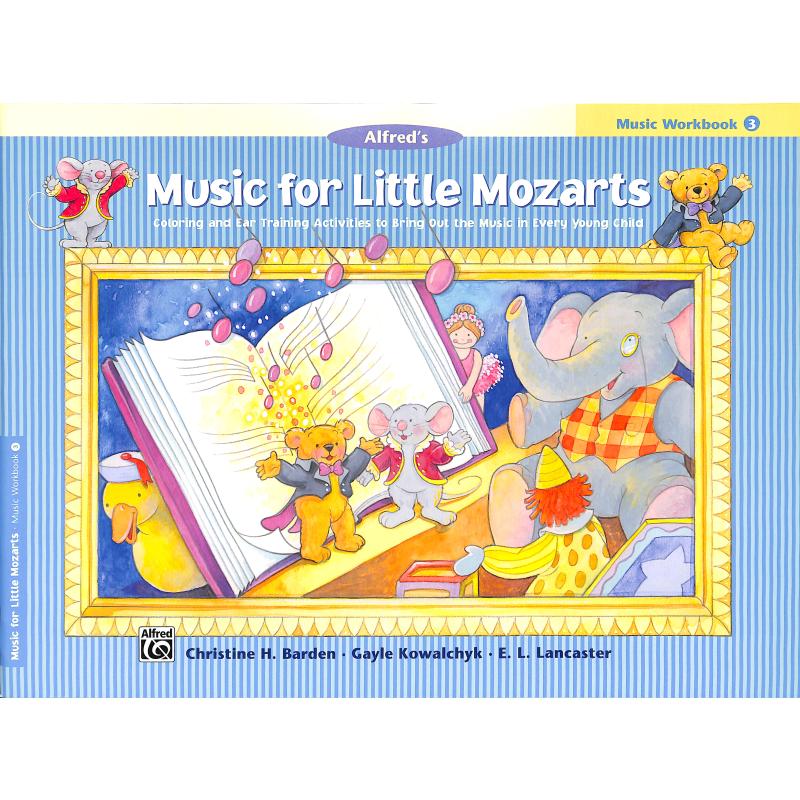 Titelbild für ALF 17181 - Music for little Mozarts - music workbook 3