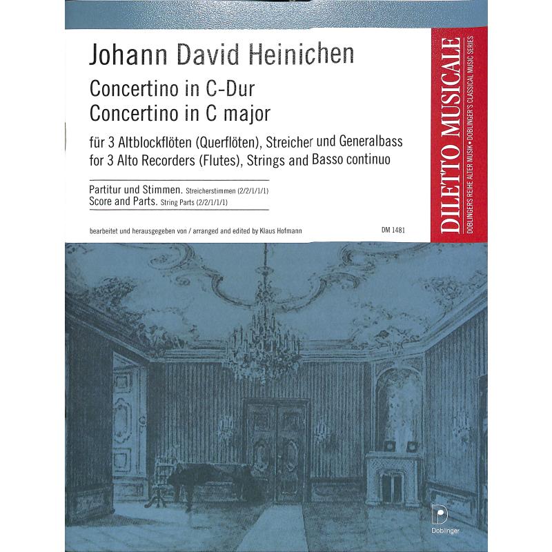 Titelbild für DM 1481 - Concertino C-Dur