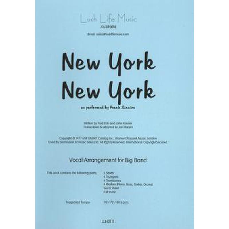 Titelbild für LLM 2111 - New York New York