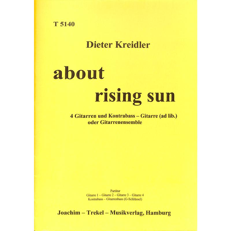 Titelbild für TREKEL -T5140 - About rising sun