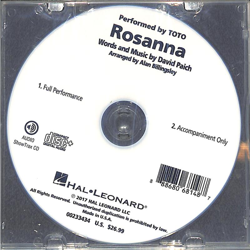 Titelbild für HL 233434 - Rosanna