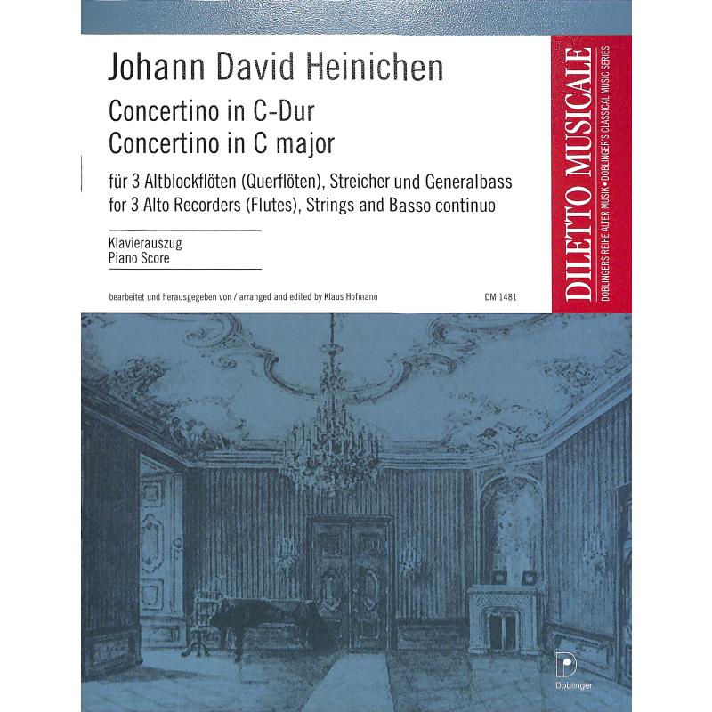 Titelbild für DM 1481-KA - Concertino C-Dur