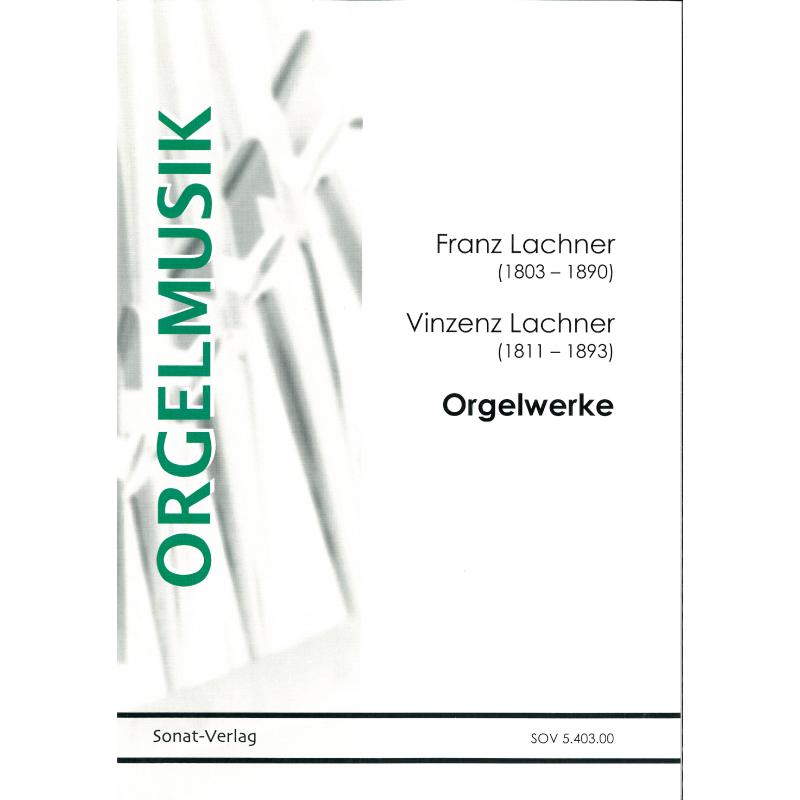 Titelbild für SOV 5403-00 - Orgelwerke