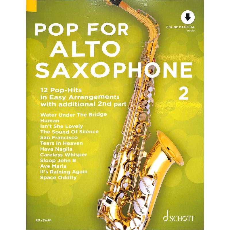 Titelbild für ED 22574D - Pop for Alto Saxophone 2