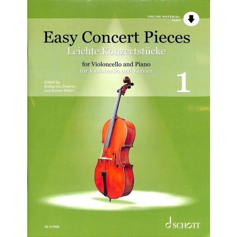 Titelbild für ED 21705D - Easy Concert pieces 1