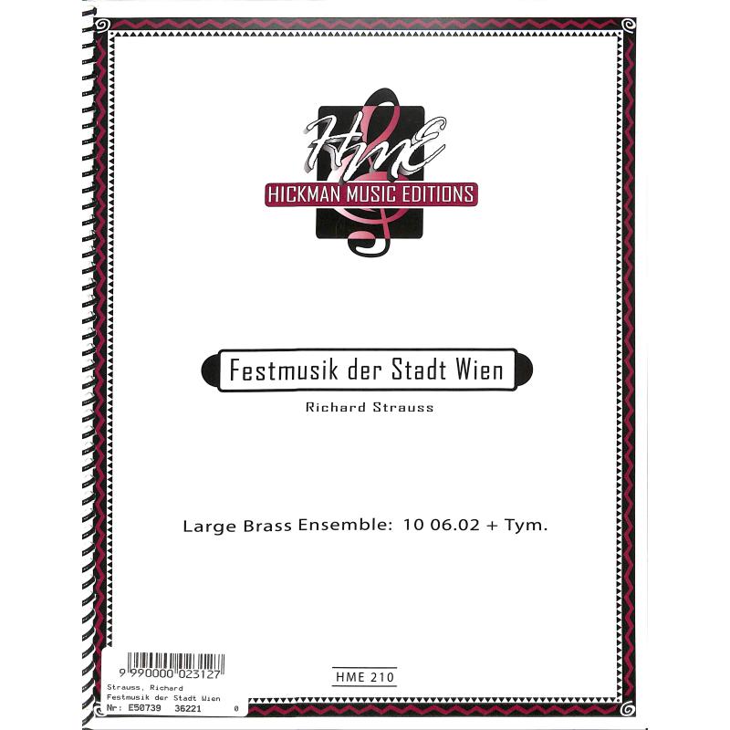Titelbild für HME 210 - Festmusik der Stadt Wien