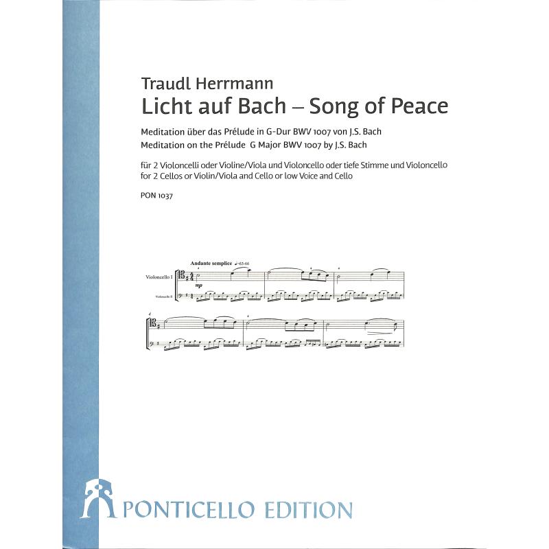 Titelbild für PONTICELLO 1037 - Licht auf Bach - Song of Peace