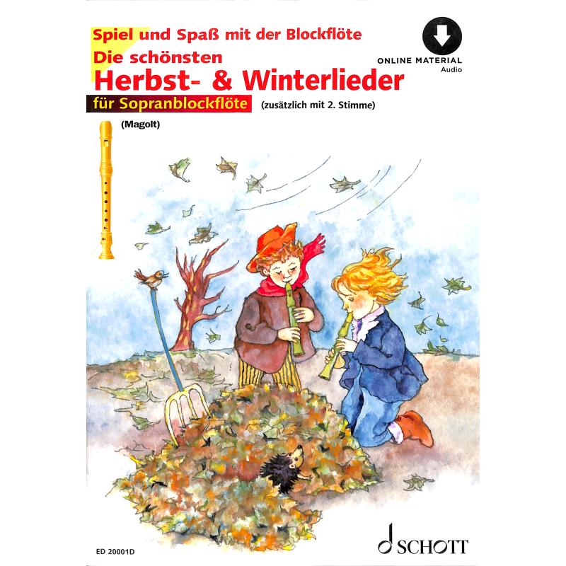 Titelbild für ED 20001D - Die schönsten Herbst + Winterlieder
