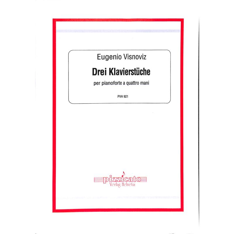 Titelbild für PIZZICATO 921 - 3 Klavierstücke