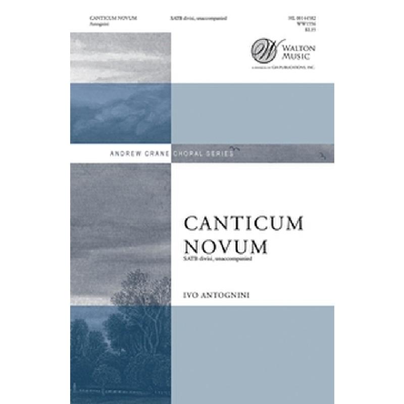 Titelbild für HL 144582 - Canticum novum