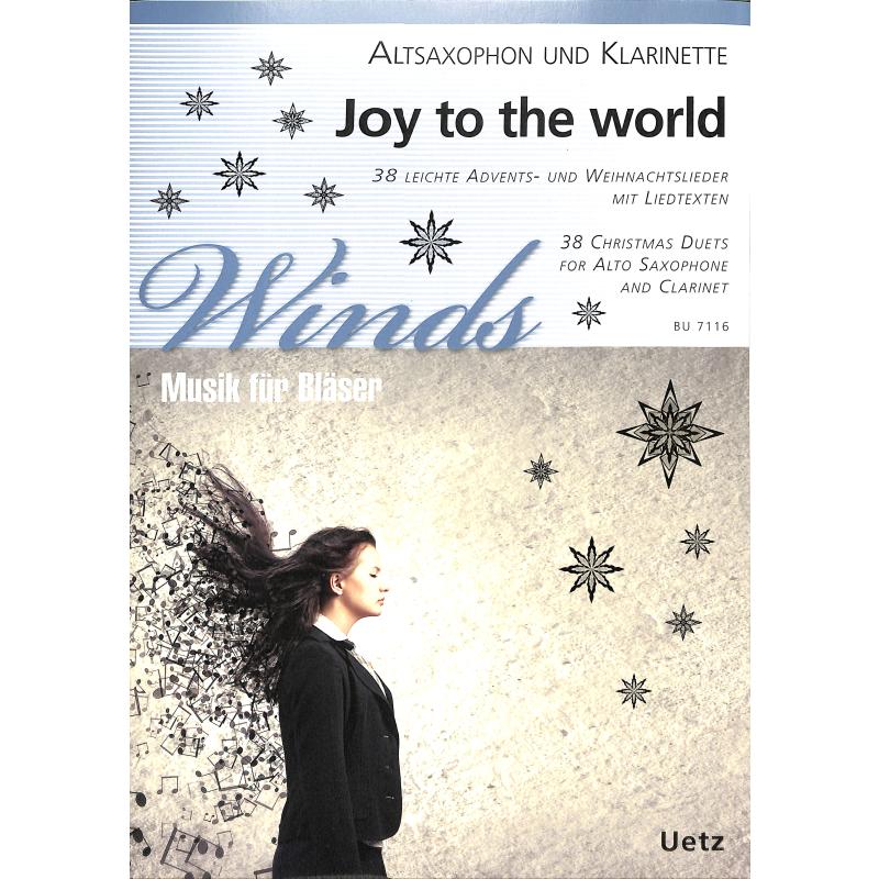 Titelbild für UETZ 7116 - Joy to the world | 38 leichte Advents- und Weihnachtslieder mit Liedtexten
