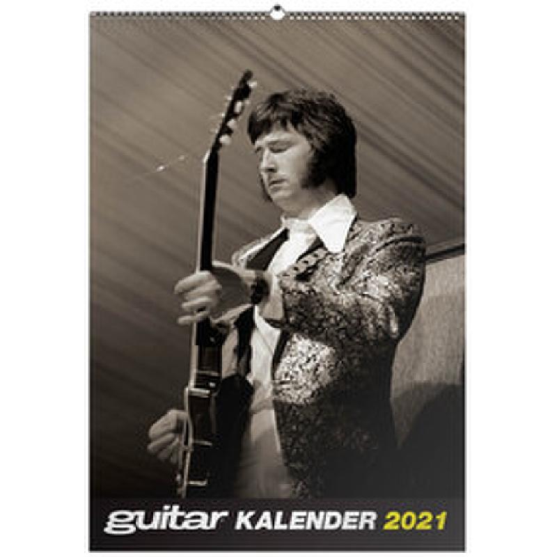 Titelbild für 978-3-95512-215-7 - Guitar Kalender 2021