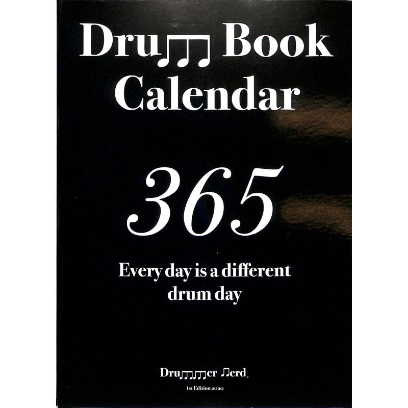 Titelbild für EAN 0049364177256 - Drum book kalender 365 | Every day is a different drum day