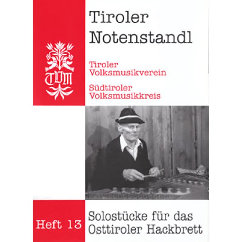 Titelbild für PM -TVM13 - Solostücke für das Osttiroler Hackbrett