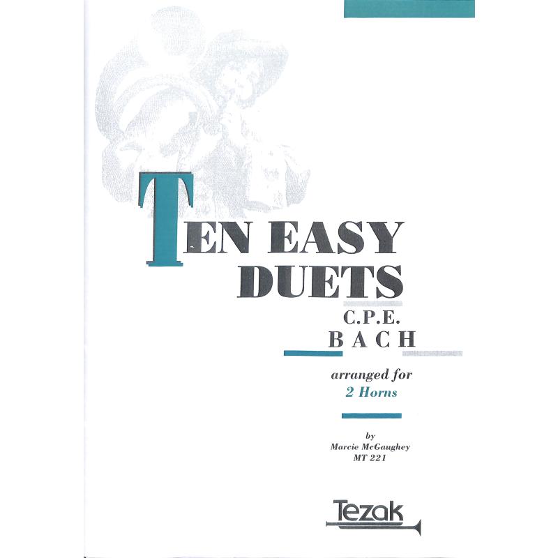 Titelbild für TEZAK -MT221 - 10 leichte Duette