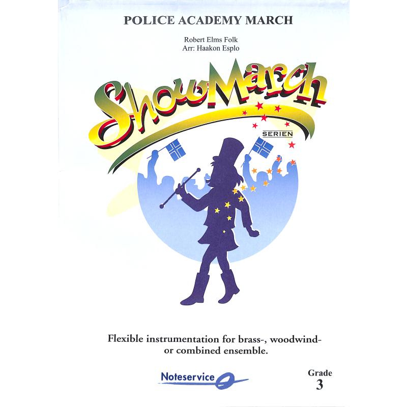 Titelbild für 979-0-26170-168-6 - Police academy march