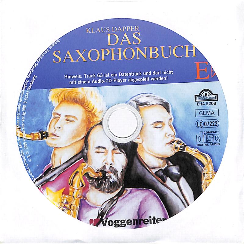 Titelbild für VOGG -EHAX -5208 - Das Saxophonbuch 1