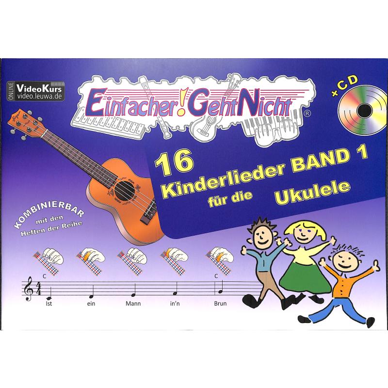 Titelbild für 978-3-940533-68-5 - Einfacher geht nicht | 16 Kinderlieder