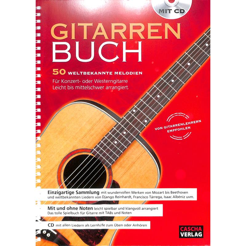 Titelbild für CASCHA -HH1039 - Gitarren Buch | 50 weltbekannte Stücke