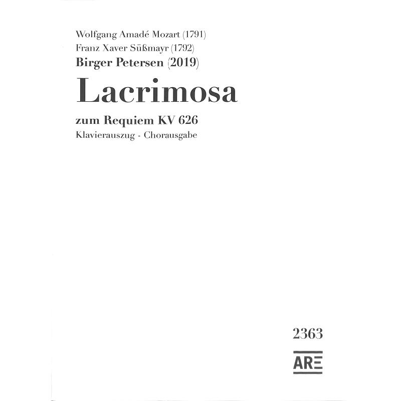 Titelbild für ARE 2363 - Lacrimosa (Requiem)