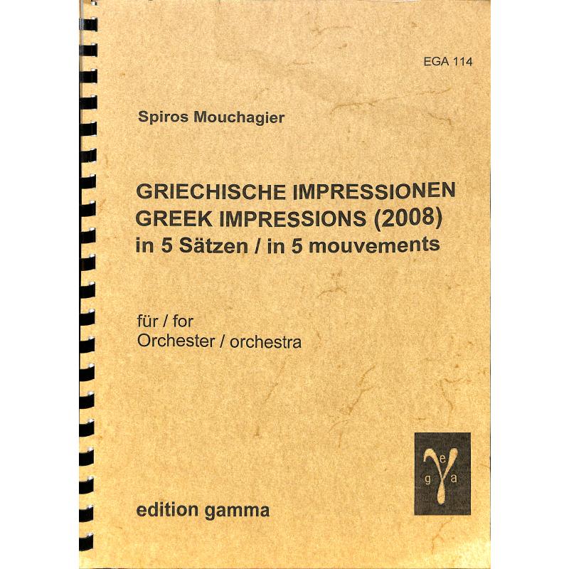Titelbild für EGA 114 - Griechische Impressionen in 5 Sätzen