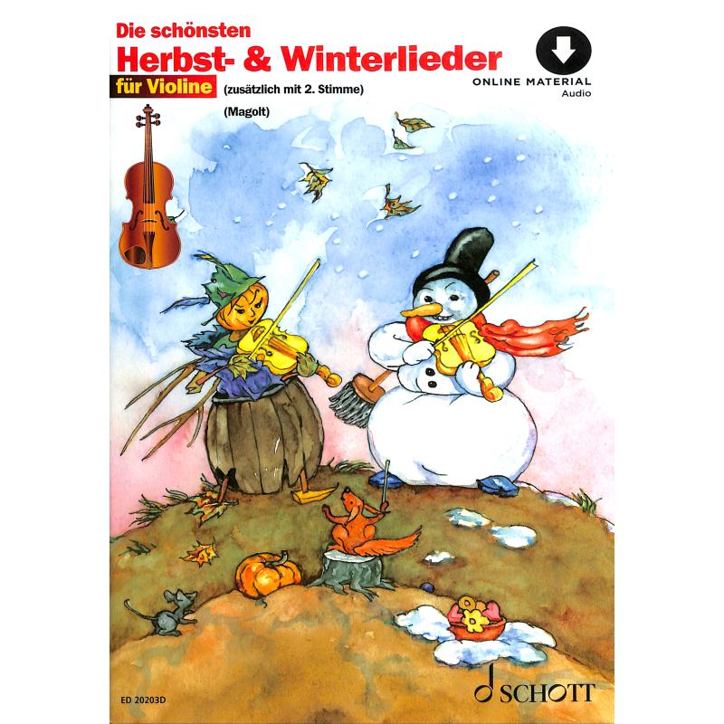 Titelbild für ED 20203D - Die schönsten Herbst + Winterlieder