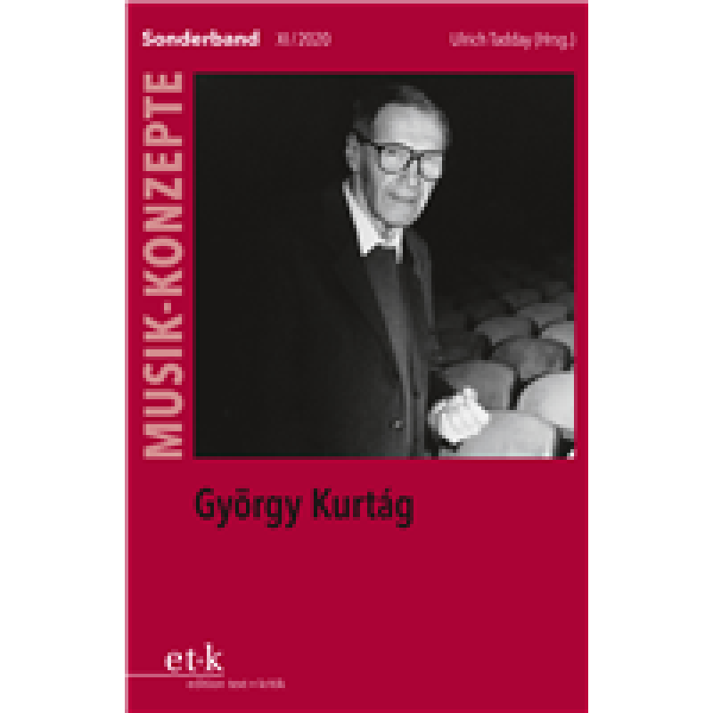 Titelbild für 978-3-86916-878-4 - Musik Konzepte Sonderband - György Kurtag