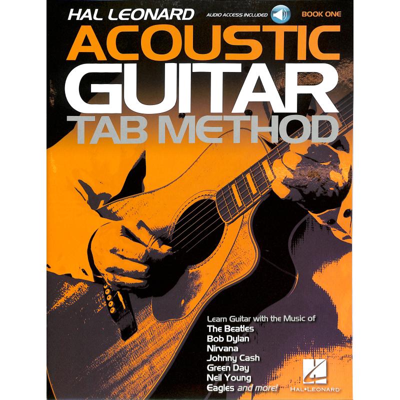 Titelbild für HL 124197 - Hal Leonard acoustic guitar tab method 1