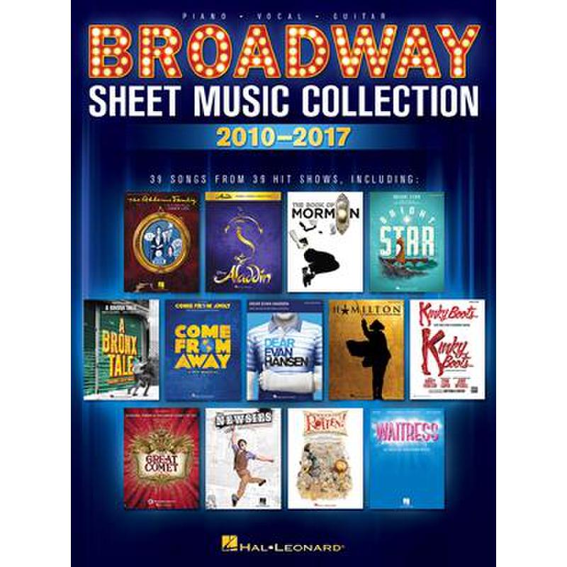 Titelbild für HL 248693 - Broadway sheet music collection