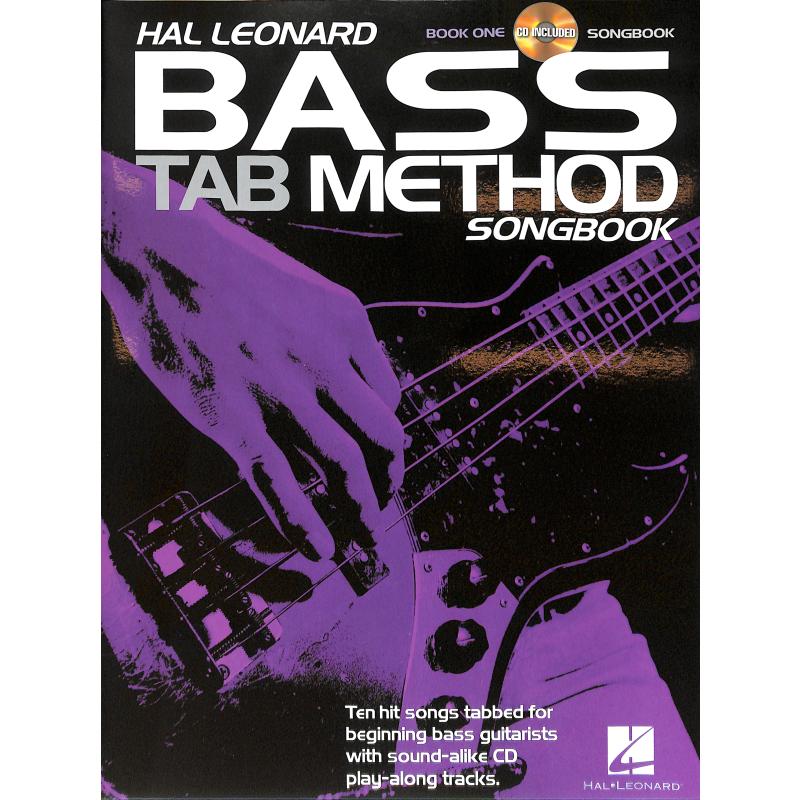 Titelbild für HL 120236 - Hal Leonard bass tab method - Songbook 1