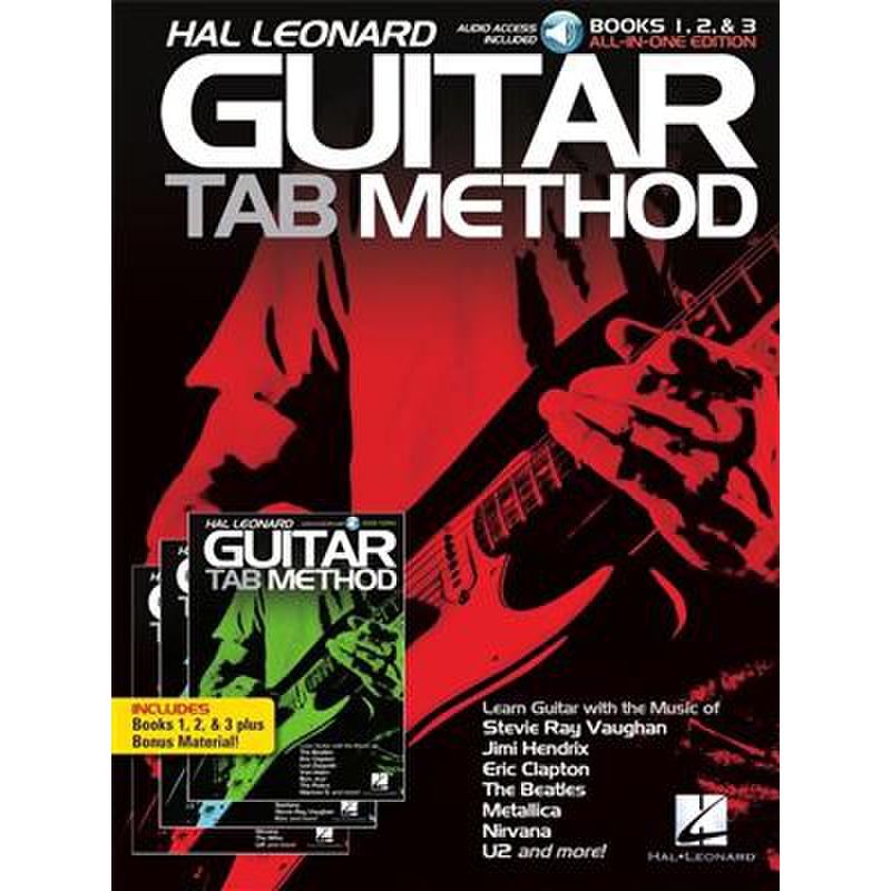 Titelbild für HL 293226 - Hal Leonard Guitar Tab Method 1-3