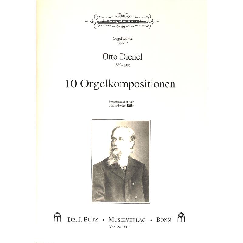 Titelbild für BUTZ 3005 - 10 Orgelkompositionen