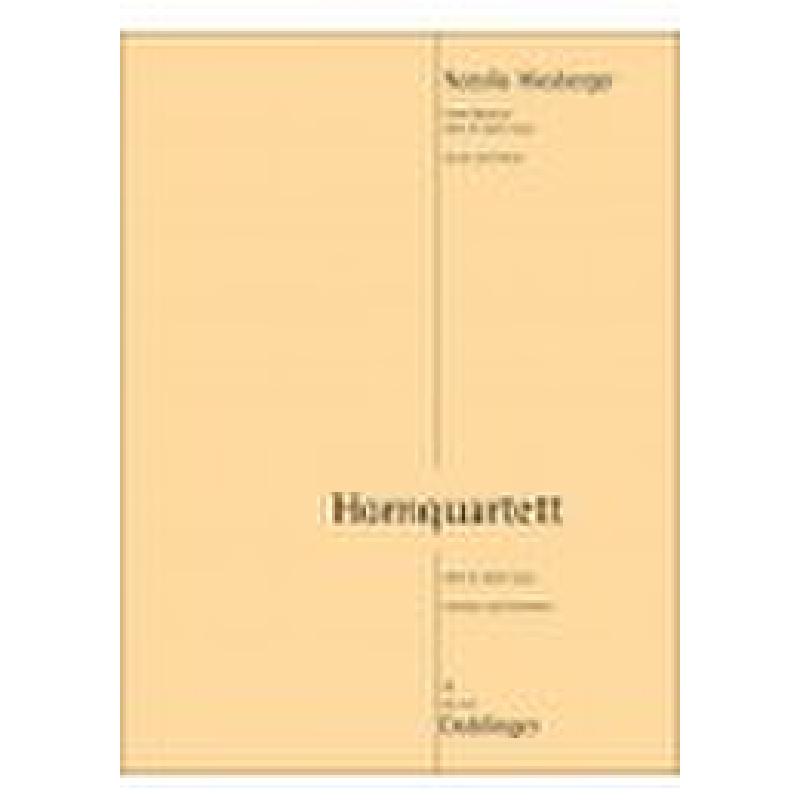 Titelbild für DO 06372 - Dans le style russe | Quartett