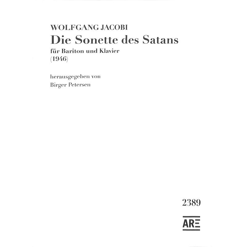 Titelbild für ARE 2389 - Die Sonette des Satans