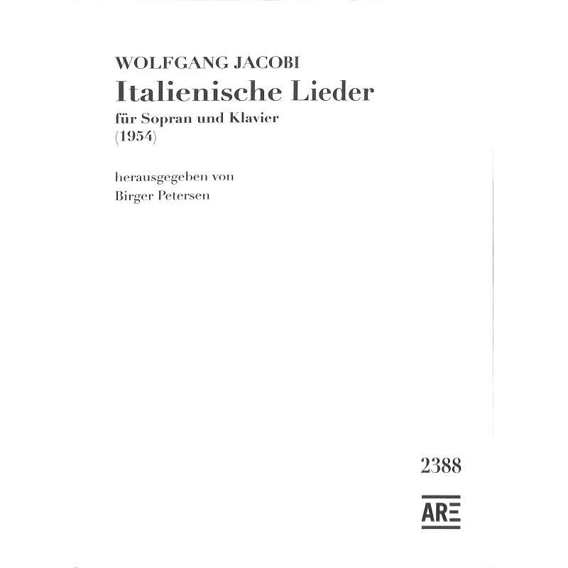 Titelbild für ARE 2388 - Italienische Lieder